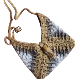 Handmade Boho Crochet Sling Bag
